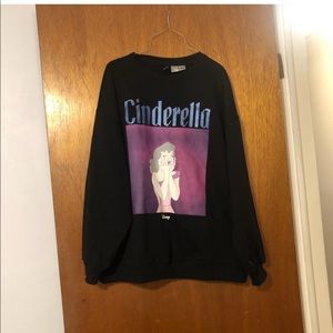 H and m graphic sweatshirt